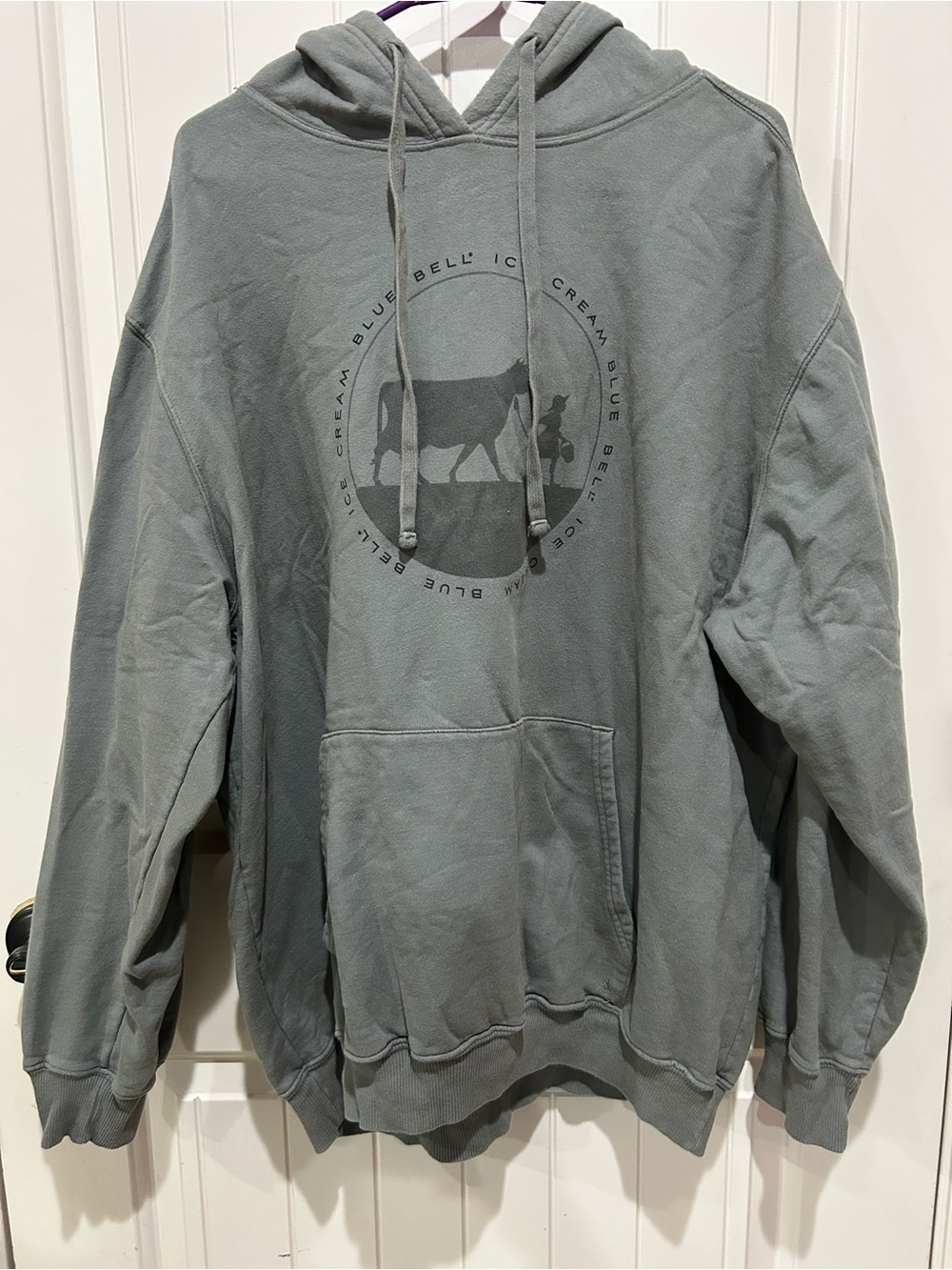 Port and Company Graphic Hoodie With Blue Bell Creameries Logoo Men’s XXL